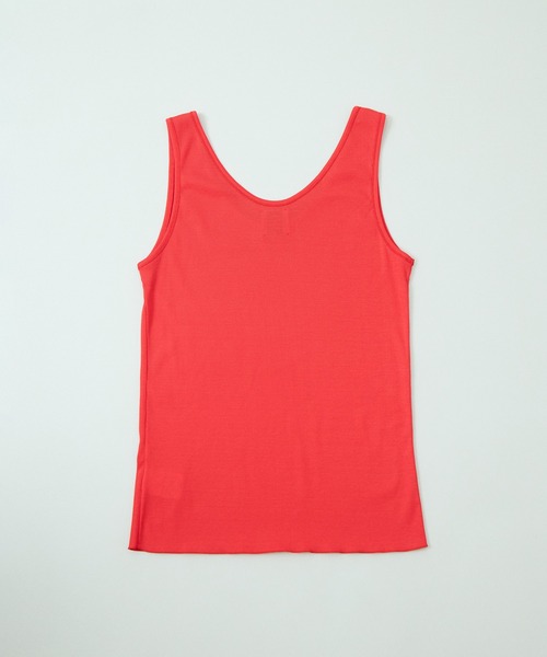 GOOD PEOPLE GOOD STITCHING GOOD PRODUCT（グッドピープルグッドスティッチンググッドプロダクト）の「[GOOD PEOPLE GOOD STITCHING GOOD PRODUCT/グッドピープル グッドステッチング グッドプロダクト]Basic Tank Top（タンクトップ・レディース・ネイビー/レッド・FREE）」の17枚目の写真