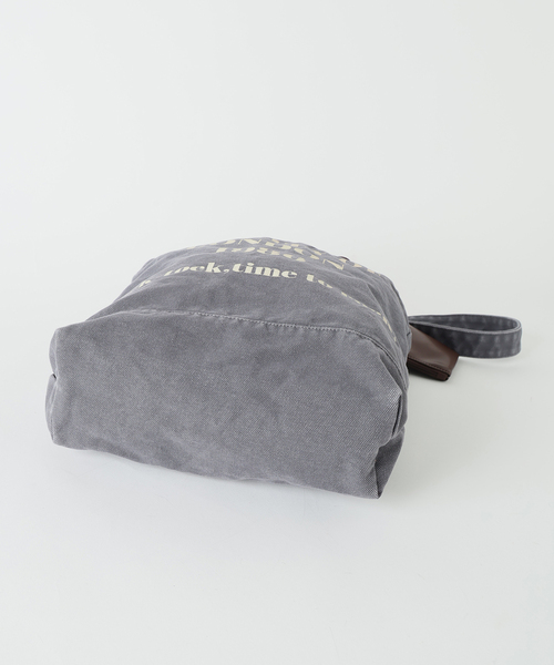 Spick & Span(スピックアンドスパン)の「《別注 / 》CONTROL FREAK WASHED LOGOトート ミニポーチ付き(トートバッグ・レディース・ブラウン/グレー/キャメル・FREE)」の17枚目の写真