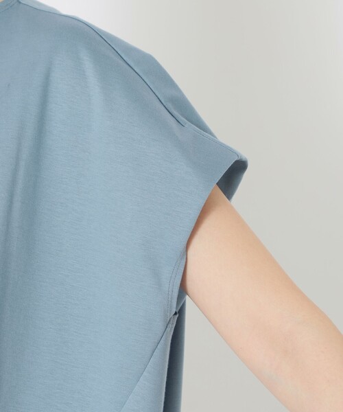 S.ESSENTIALS（エスエッセンシャルズ）の「ギャザーコクーンプルオーバー（Tシャツ/カットソー・レディース・ブルー/ホワイト系その他/ブラック/パープル・38）」の12枚目の写真