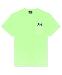RIPNDIP（リップンディップ）の「LORD NINJA POCKET TEE(LIME GREEN)（Tシャツ/カットソー）」