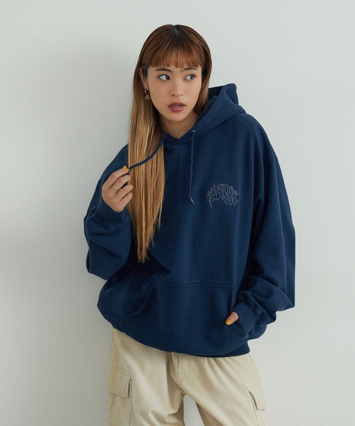 XLARGE(エクストララージ)の「HW PULLOVER HOODED SWEATSHIRT(パーカー・メンズ・ブラック/ブラウン/ネイビー・XL/L/M/S)」の3枚目の写真