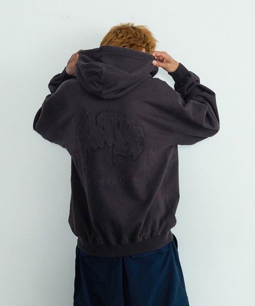 XLARGE(エクストララージ)の「HW PULLOVER HOODED SWEATSHIRT(パーカー・メンズ・ブラック/ブラウン/ネイビー・XL/L/M/S)」の1枚目の写真