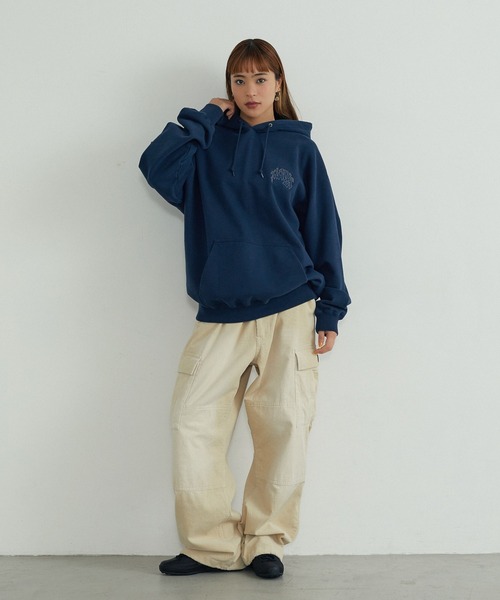 XLARGE(エクストララージ)の「HW PULLOVER HOODED SWEATSHIRT(パーカー・メンズ・ブラック/ブラウン/ネイビー・XL/L/M/S)」の22枚目の写真