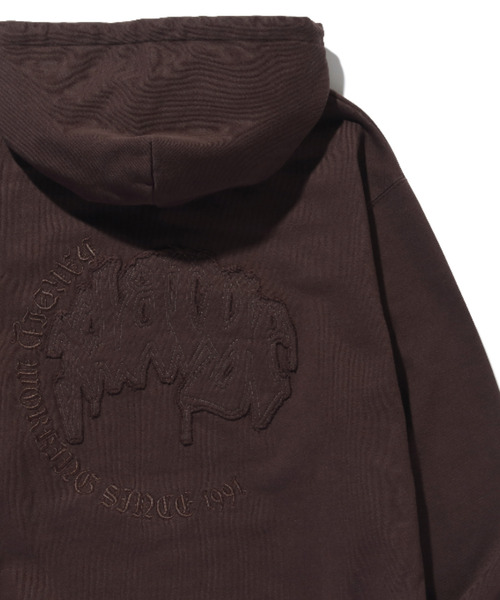 XLARGE(エクストララージ)の「HW PULLOVER HOODED SWEATSHIRT(パーカー・メンズ・ブラック/ブラウン/ネイビー・XL/L/M/S)」の12枚目の写真