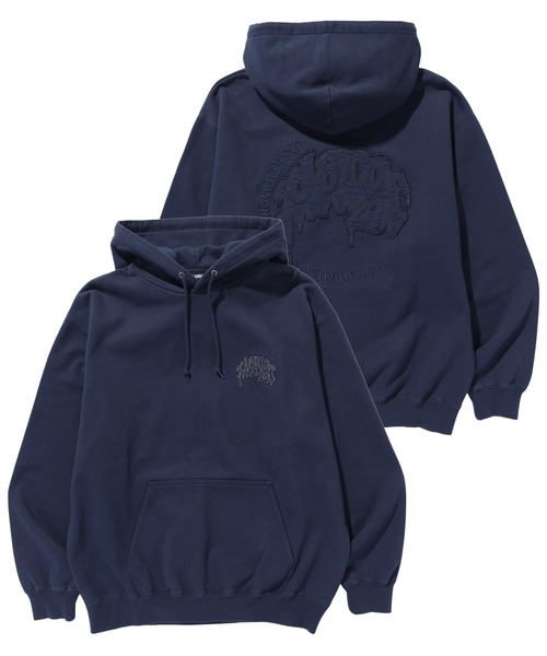 XLARGE(エクストララージ)の「HW PULLOVER HOODED SWEATSHIRT(パーカー・メンズ・ブラック/ブラウン/ネイビー・XL/L/M/S)」の14枚目の写真