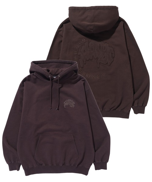 XLARGE(エクストララージ)の「HW PULLOVER HOODED SWEATSHIRT(パーカー・メンズ・ブラック/ブラウン/ネイビー・XL/L/M/S)」の16枚目の写真