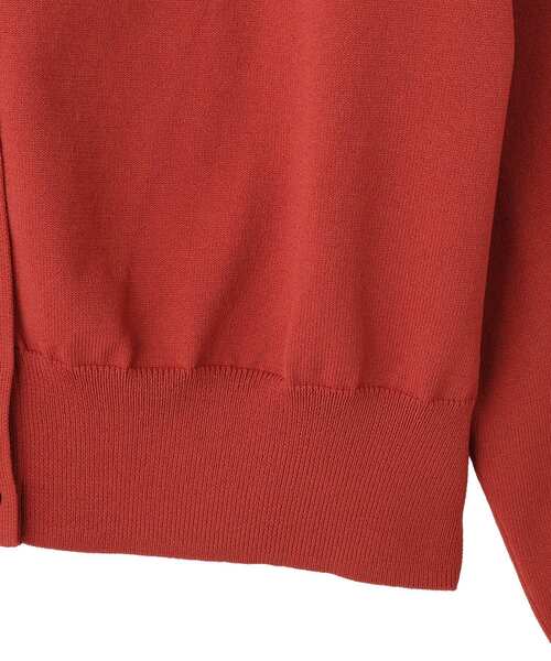 YECCA VECCA(イェッカヴェッカ)の「【UVカット】クルーネックカーディガン(カーディガン/ボレロ・レディース・レッド/アイボリー/ダークベージュ/ブラック・FREE)」の12枚目の写真