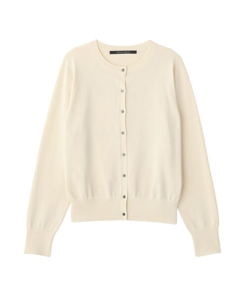 YECCA VECCA(イェッカヴェッカ)の「【UVカット】クルーネックカーディガン(カーディガン/ボレロ・レディース・レッド/アイボリー/ダークベージュ/ブラック・FREE)」の8枚目の写真