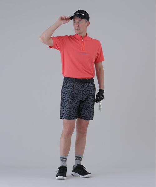 St ANDREWS(セントアンドリュース)の「【St ANDREWS】タックジャガード半袖ハイネック (MENS)(Tシャツ/カットソー・メンズ・ホワイト/ピンク・L/M/LL)」の7枚目の写真