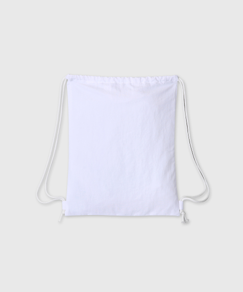 MIUKI(ミユキ)の「Miyu Crying Gym Sack (White)(バックパック/リュック・レディース・その他・OS)」の2枚目の写真