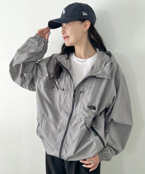 THE NORTH FACE(ザノースフェイス)の「THE NORTH FACE(ザ・ノースフェイス)/軽量 ライトアウター マウンテンジャケット デイキャンプジャケット ロゴ刺繍/DAYCAMP JACKET(ブルゾン・レディース・ブラック/ライトグレー/ライラック/ダークブルー・M/L/XXL/XL)」の7枚目の写真