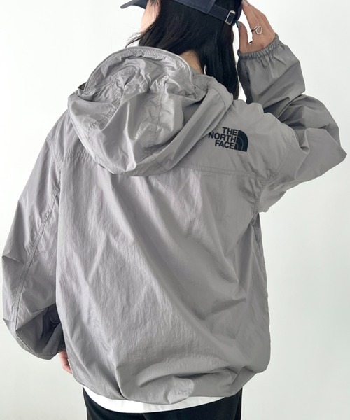 THE NORTH FACE(ザノースフェイス)の「THE NORTH FACE(ザ・ノースフェイス)/軽量 ライトアウター マウンテンジャケット デイキャンプジャケット ロゴ刺繍/DAYCAMP JACKET(ブルゾン・レディース・ブラック/ライトグレー/ライラック/ダークブルー・M/L/XXL/XL)」の10枚目の写真