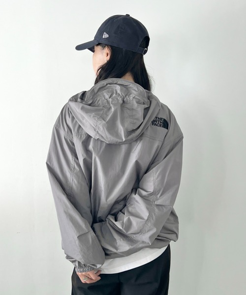 THE NORTH FACE(ザノースフェイス)の「THE NORTH FACE(ザ・ノースフェイス)/軽量 ライトアウター マウンテンジャケット デイキャンプジャケット ロゴ刺繍/DAYCAMP JACKET(ブルゾン・レディース・ブラック/ライトグレー/ライラック/ダークブルー・M/L/XXL/XL)」の11枚目の写真