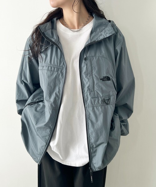 THE NORTH FACE(ザノースフェイス)の「THE NORTH FACE(ザ・ノースフェイス)/軽量 ライトアウター マウンテンジャケット デイキャンプジャケット ロゴ刺繍/DAYCAMP JACKET(ブルゾン・レディース・ブラック/ライトグレー/ライラック/ダークブルー・M/L/XXL/XL)」の14枚目の写真