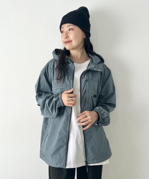 THE NORTH FACE(ザノースフェイス)の「THE NORTH FACE(ザ・ノースフェイス)/軽量 ライトアウター マウンテンジャケット デイキャンプジャケット ロゴ刺繍/DAYCAMP JACKET(ブルゾン・レディース・ブラック/ライトグレー/ライラック/ダークブルー・M/L/XXL/XL)」の15枚目の写真