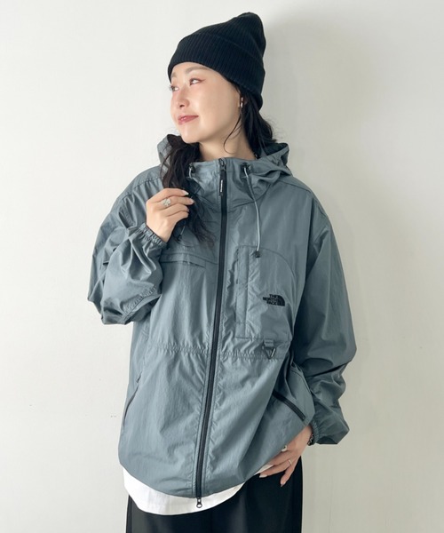 THE NORTH FACE(ザノースフェイス)の「THE NORTH FACE(ザ・ノースフェイス)/軽量 ライトアウター マウンテンジャケット デイキャンプジャケット ロゴ刺繍/DAYCAMP JACKET(ブルゾン・レディース・ブラック/ライトグレー/ライラック/ダークブルー・M/L/XXL/XL)」の18枚目の写真