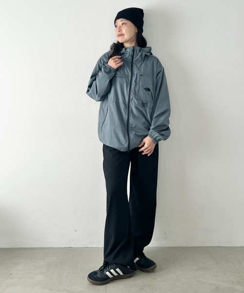 THE NORTH FACE(ザノースフェイス)の「THE NORTH FACE(ザ・ノースフェイス)/軽量 ライトアウター マウンテンジャケット デイキャンプジャケット ロゴ刺繍/DAYCAMP JACKET(ブルゾン・レディース・ブラック/ライトグレー/ライラック/ダークブルー・M/L/XXL/XL)」の21枚目の写真