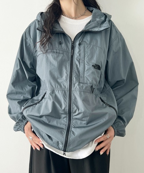THE NORTH FACE(ザノースフェイス)の「THE NORTH FACE(ザ・ノースフェイス)/軽量 ライトアウター マウンテンジャケット デイキャンプジャケット ロゴ刺繍/DAYCAMP JACKET(ブルゾン・レディース・ブラック/ライトグレー/ライラック/ダークブルー・M/L/XXL/XL)」の22枚目の写真