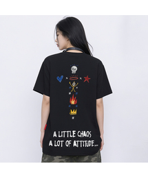 [ATW] カオススケッチ半袖Tシャツ - 2COLOR