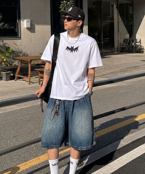 ARTISTWEAR（アーティストウェア）の「[ATW] カオススケッチ半袖Tシャツ - 2COLOR（Tシャツ/カットソー・レディース・ホワイト/ブラック・SMALL/MEDIUM/LARGE/X-LARGE/XX-LARGE/XXXX-LARGE）」の8枚目の写真