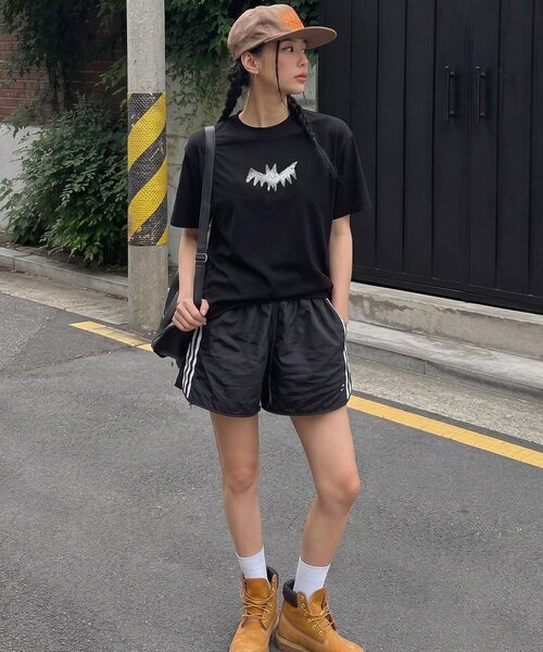 ARTISTWEAR（アーティストウェア）の「[ATW] カオススケッチ半袖Tシャツ - 2COLOR（Tシャツ/カットソー・レディース・ホワイト/ブラック・SMALL/MEDIUM/LARGE/X-LARGE/XX-LARGE/XXXX-LARGE）」の9枚目の写真