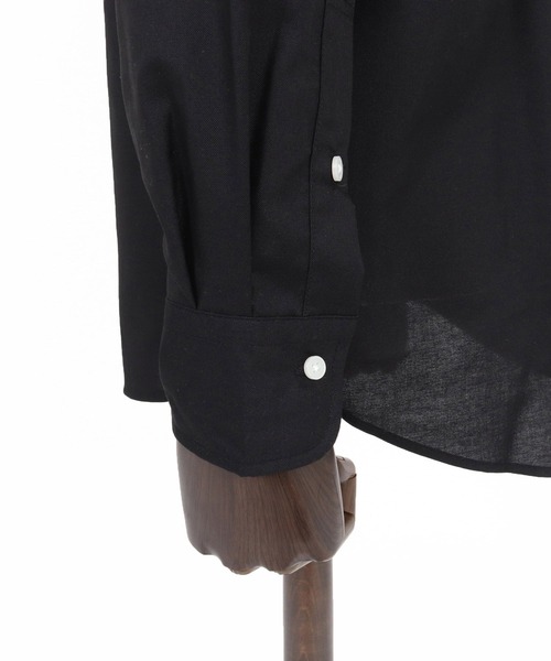 seventy seven(セブンティセブン)の「ms6596- OX band collar L-S shirt (funny arch) バンドカラー長袖シャツ(7726W300)(シャツ/ブラウス・メンズ・ホワイト/ブラック/ベージュ・S/M/L/XL)」の22枚目の写真