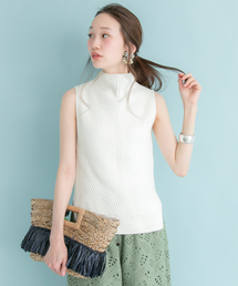 URBAN RESEARCH | UR ボトルネック畦ニットベスト(ベスト)