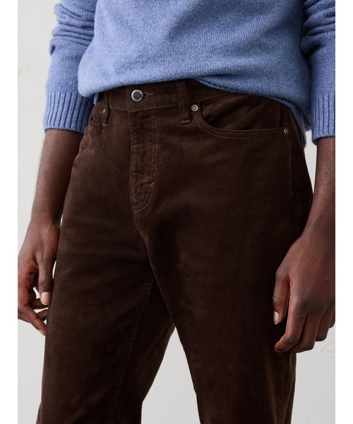 BANANA REPUBLIC FACTORY STORE（バナナリパブリック ファクトリーストア）の「BANANA REPUBLIC FACTORY STORE　　スリムフィットトラベルコーデュロイパンツ（その他パンツ・メンズ・パープル系その他/ネイビー/グリーン/ブラウン・30W 30L/32W 30L/28W 30L/31W 30L/34W 30L/33W 30L/29W 30L）」の5枚目の写真
