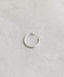 Pledge（プレッジ）の「【es】【Pledge】Silver 925 Hoop Earrings Mini(ソロ)（ピアス（片耳用））」