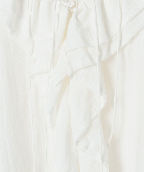 eL(エル)の「【eL】Frill Lace Blouse/1066478(シャツ/ブラウス・レディース・ブラック/オフホワイト・FREE)」の19枚目の写真