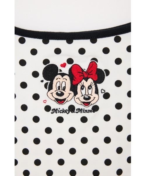 Disney SERIES CREATED by MUS(ディズニーシリーズクリエイテッドバイエムユーエス)の「MD (M&M) HEART キャミソール(キャミソール・レディース・ブラック/ピンク/オフホワイト/マルチ・FREE)」の7枚目の写真