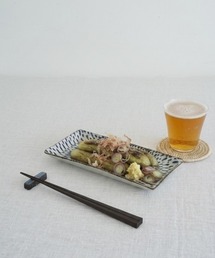 TIMELESS COMFORT（タイムレスコンフォート）の「おふけとちりうず 角皿 大（食器）」