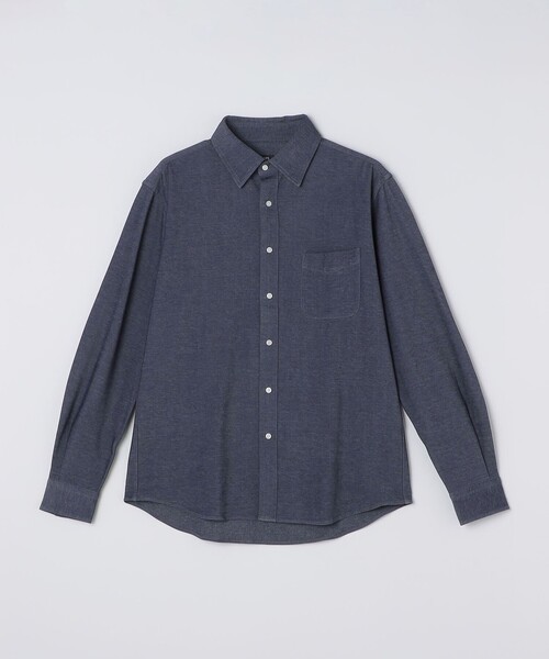 SHIPS Colors(シップス カラーズ)の「モクロディ ジャージー シャツ◇(シャツ/ブラウス・メンズ・ネイビー/ブラック・X-LARGE/LARGE/MEDIUM)」の17枚目の写真
