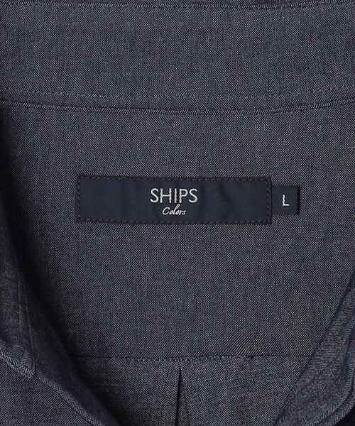 SHIPS Colors(シップス カラーズ)の「モクロディ ジャージー シャツ◇(シャツ/ブラウス・メンズ・ネイビー/ブラック・X-LARGE/LARGE/MEDIUM)」の4枚目の写真