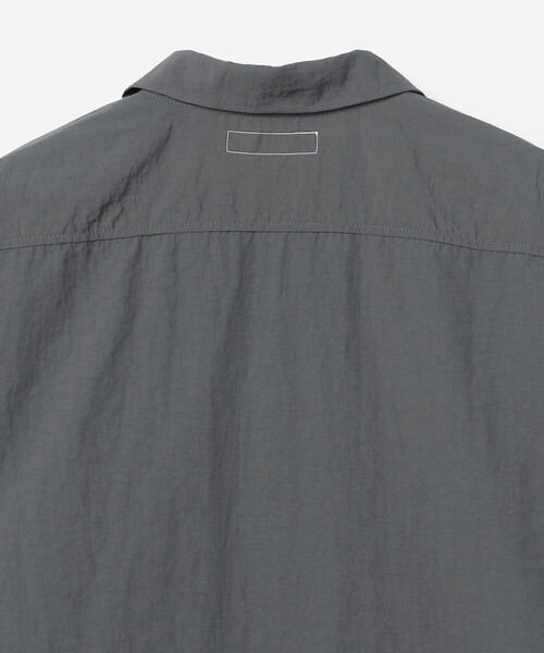 MORIKAGE SHIRT(モリカゲシャツ)の「MORIKAGE SHIRT KYOTO |〈別注〉オープンカラーシャツ WOMEN(シャツ/ブラウス・レディース・グレー/イエロー/グリーン系その他/アイボリー・S)」の12枚目の写真