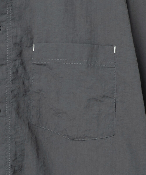 MORIKAGE SHIRT(モリカゲシャツ)の「MORIKAGE SHIRT KYOTO |〈別注〉オープンカラーシャツ WOMEN(シャツ/ブラウス・レディース・グレー/イエロー/グリーン系その他/アイボリー・S)」の17枚目の写真