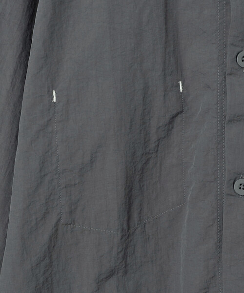 MORIKAGE SHIRT(モリカゲシャツ)の「MORIKAGE SHIRT KYOTO |〈別注〉オープンカラーシャツ WOMEN(シャツ/ブラウス・レディース・グレー/イエロー/グリーン系その他/アイボリー・S)」の18枚目の写真