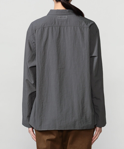 MORIKAGE SHIRT(モリカゲシャツ)の「MORIKAGE SHIRT KYOTO |〈別注〉オープンカラーシャツ WOMEN(シャツ/ブラウス・レディース・グレー/イエロー/グリーン系その他/アイボリー・S)」の22枚目の写真