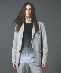5351 POUR LES HOMMES（ゴーサンゴーイチプールオム）の「スモーク千鳥 ダウンファブリック テーラードジャケット（セットアップ）」