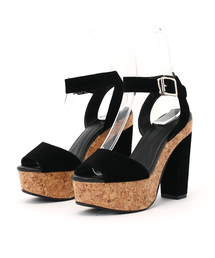 SLY | CORK HEEL SANDAL(サンダル)