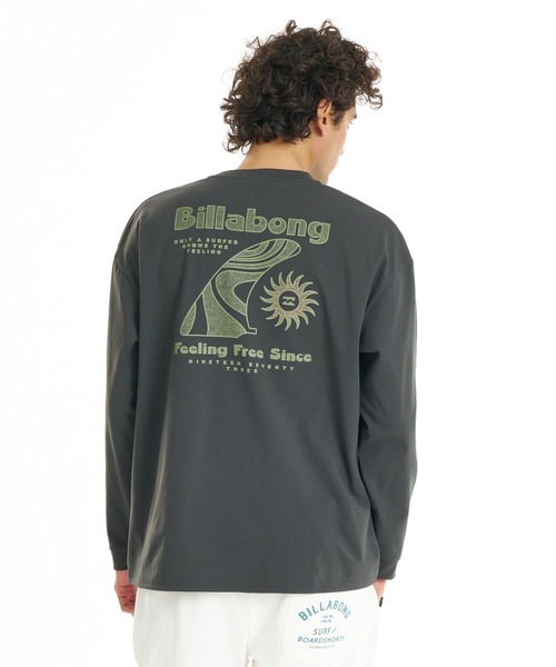 BILLABONG(ビラボン)の「BILLABONG メンズ WARM SOFTTY LS 長袖サーフTシャツ 【2026年秋冬モデル】/ビラボン陸両用伸縮速乾長袖ロンT(Tシャツ/カットソー・メンズ・ブルー系その他/ブラック系その他/クリーム・X-LARGE/LARGE/MEDIUM)」の4枚目の写真