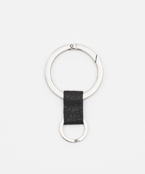 ITTI(イッチ)の「ITTI/イッチ/CRISTY RING RING / CARIB CROCO(キーケース/キーアクセサリー・メンズ・ブラック・F)」の1枚目の写真