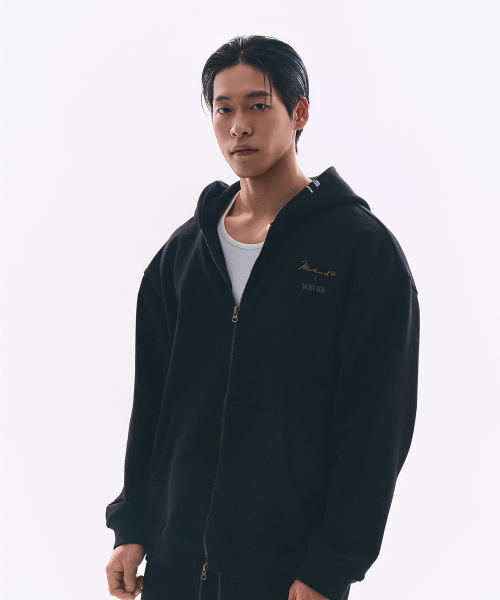 WAYDN（ウェイドゥン）の「[ALI] THE GREATEST オーバーサイズ フードジップアップ ブラック（ジャージ・メンズ・その他・LARGE/X-LARGE/XX-LARGE/MEDIUM）」の5枚目の写真