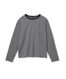 レディース) リンガーラドック ワッペン 長袖 Tシャツ