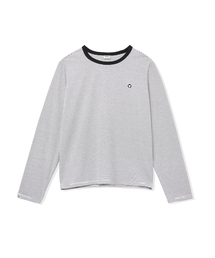 レディース) リンガーラドック ワッペン 長袖 Tシャツ