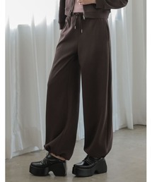 [2026AW COLLECTION]裾コードドロストイージースウェットパンツ