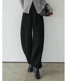 [2026AW COLLECTION]裾コードドロストイージースウェットパンツ