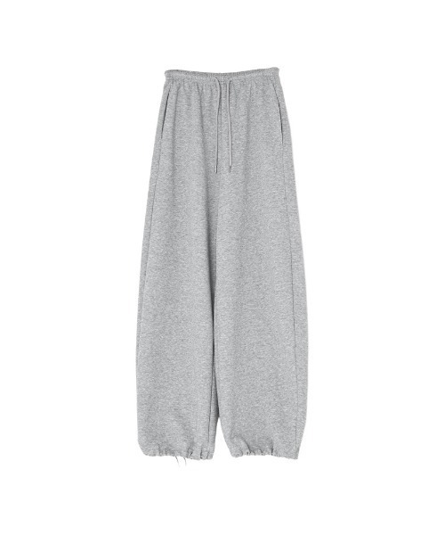Re:EDIT（リエディ）の「[2026AW COLLECTION]裾コードドロストイージースウェットパンツ（その他パンツ・レディース・ブラック/ブラウン/グレー・MEDIUM）」の21枚目の写真