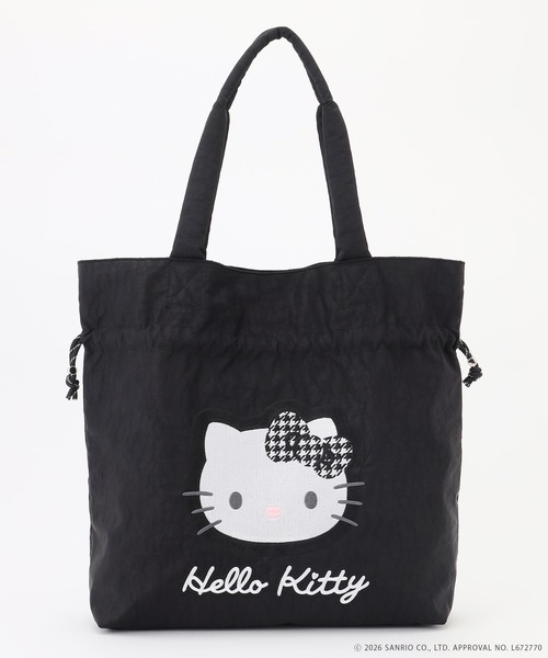 MONICA(モニカ)の「【MONICA×HELLO KITTY】パラコード巾着トート(トートバッグ・レディース・ブラック/アイボリー/グレイッシュベージュ・FREE)」の13枚目の写真