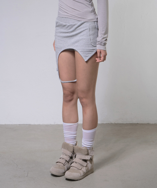FANCY CLUB(ファンシークラブ)の「オーバーレイ ショートパンツ (MELANGE) F26ZD465(その他パンツ・レディース・その他・FREE)」の6枚目の写真